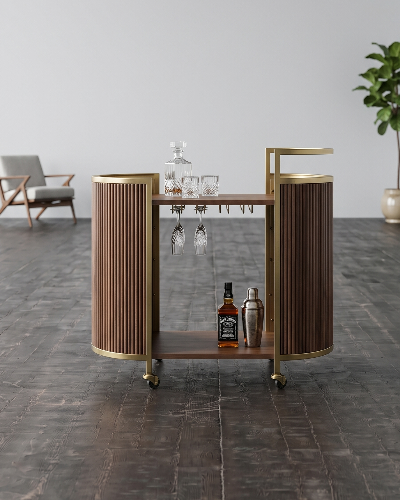 Champagne Trolley - Kansas